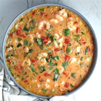  Moqueca de Camarão: Một Món Ăn No Nàn Kết Hợp Hương Vị Tươi Gọn Của Biển và Sữa Dừa