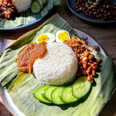  Nasi Lemak: Món Cơm Hương Lụi Hấp Dẫn Kết Hợp Thêm Thịt Cá Th both Ngon Bất Ngờ và Cay Rừng!